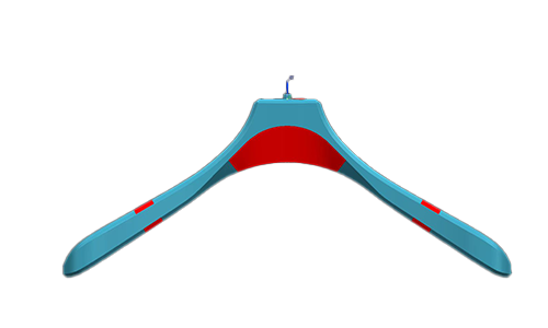 plastic hangers 3D design